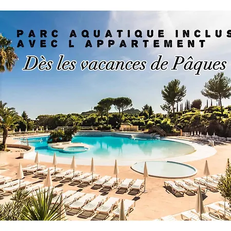 Le Jardin De L Esterel Fh007 -piscines -parking - Climatisation - Rez-dejardin -appartement En De Loisirs - Plages * Saint-Raphael (Var)