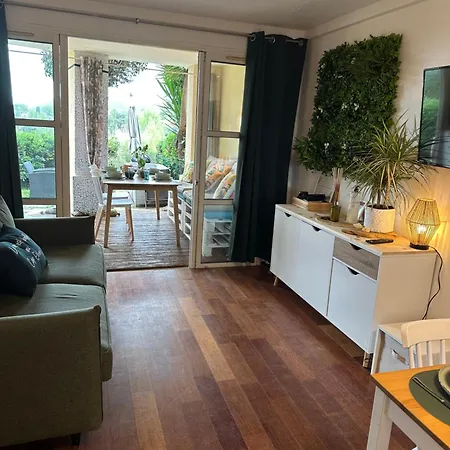 Le Jardin De L Esterel Fh007 Mer -Parking Couvert - Climatisation - Saint Raphael * Сен-Рафаэль