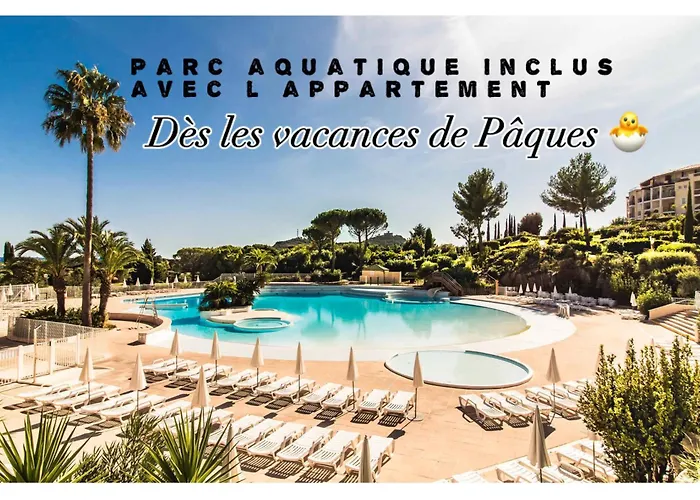 Le Jardin De L Esterel Fh007 -piscines -parking - Climatisation - Rez-dejardin -appartement En De Loisirs - Plages * Saint-Raphael (Var)