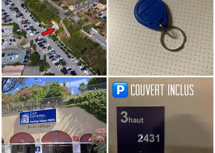 Le Jardin De L Esterel Fh007 -piscines -parking - Climatisation - Rez-dejardin -appartement En De Loisirs - Plages * Saint-Raphael (Var)