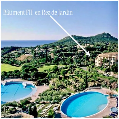 Apartment Le Jardin De L Esterel Fh007 -Piscine Chauffee -Parking - Climatisation - -Appartement En Residence De Loisirs - Plages