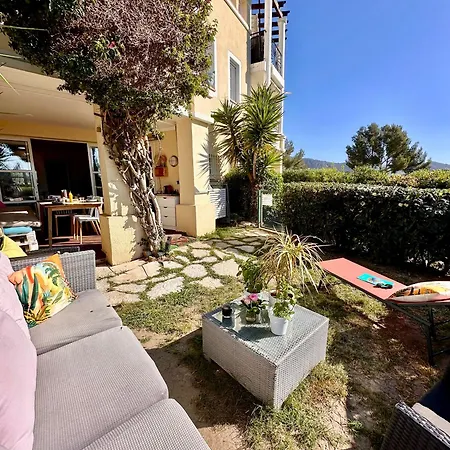 Le Jardin De L Esterel Fh007 -Piscine Chauffee -Parking - Climatisation - -Appartement En Residence De Loisirs - Plages *