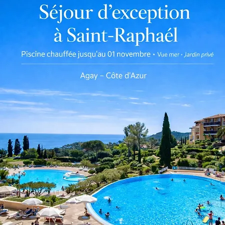 Le Jardin De L Esterel Fh007 -Piscine Chauffee -Parking - Climatisation - -Appartement En Residence De Loisirs - Plages * Saint-Raphaël