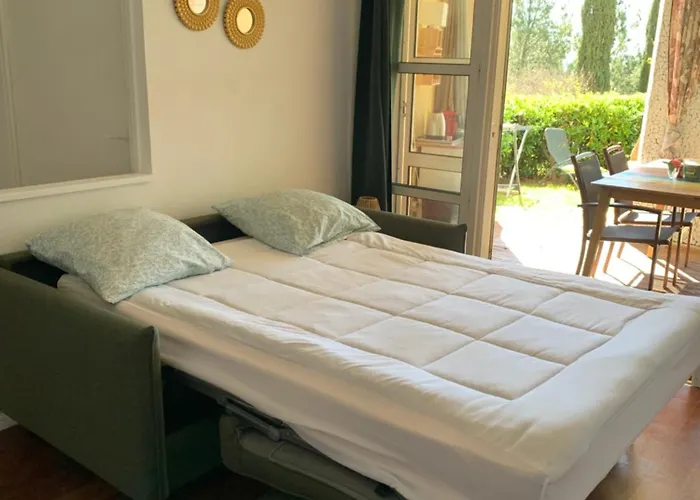 Le Jardin De L Esterel Fh007 -piscines -parking - Climatisation - Rez-dejardin -appartement En De Loisirs - Plages Lägenhet